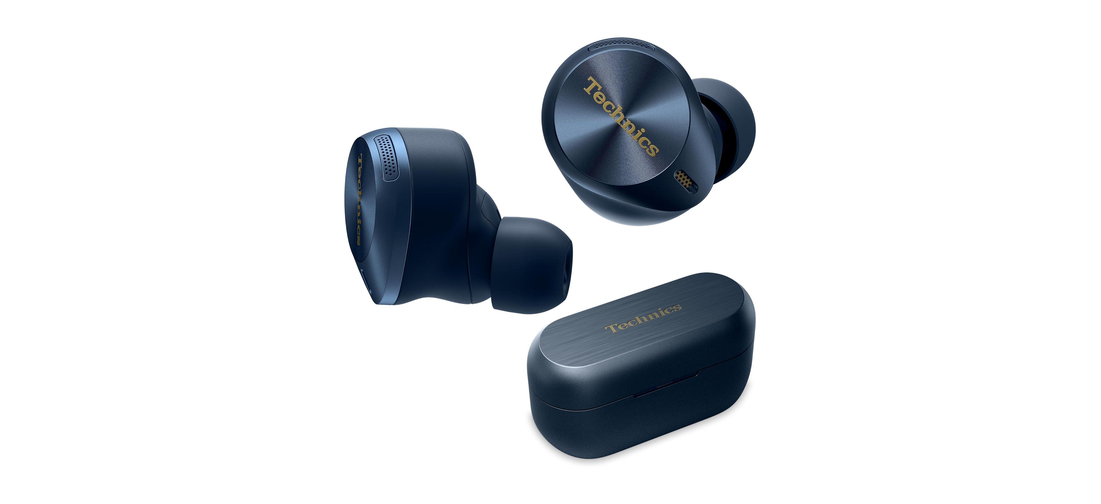 Panasonic Technics Eah-aZ80-A Premium Hi-Fi True Wireless Bluetooth Earbuds with Advanced Noise Cancelling - Midnight Blue