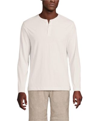 Men's Long Sleeve Cotton Supima Henley