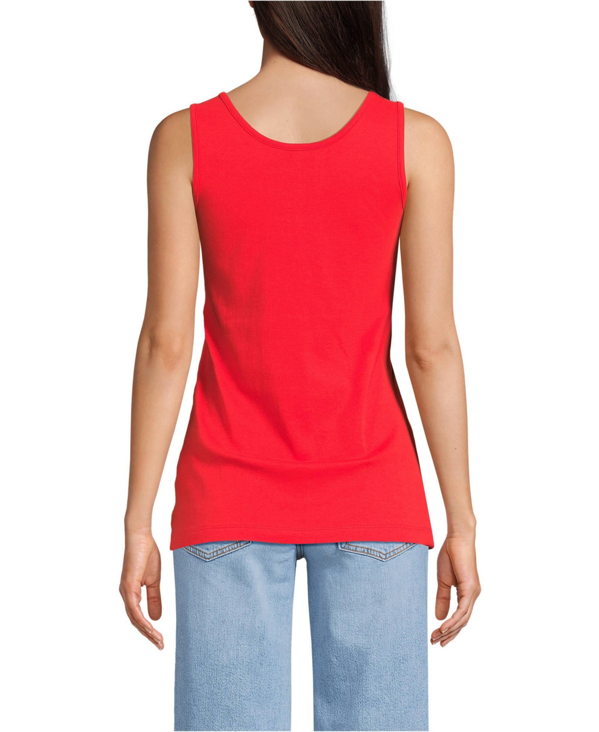 Lands' End Women's Cotton Tank Top
