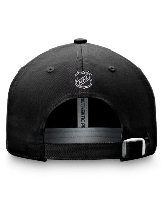 Men's Black San Jose Sharks Authentic Pro Prime Adjustable Hat