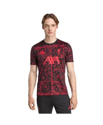 adidas - Men's Black Liverpool 2025/26 AEROREADY Pre-Match Jersey