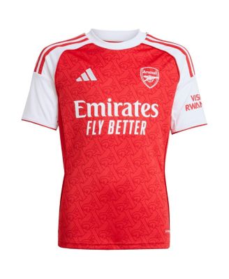 Big Boys and Girls Red Arsenal 2025/26 Home Replica Jersey