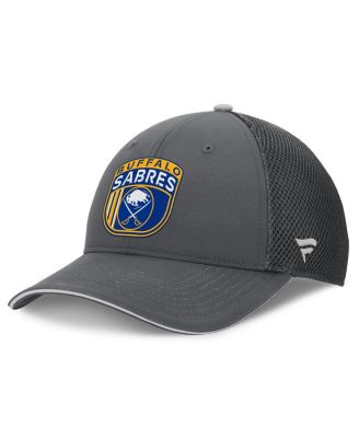 Men's Gray Buffalo Sabres Authentic Pro Home Ice Trucker Adjustable Hat