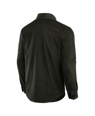 Darius Rucker Collection by Men's Olive USC Trojans Corduroy Full-Button Shacket