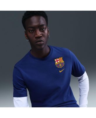 Men's Royal Barcelona Crest T-Shirt