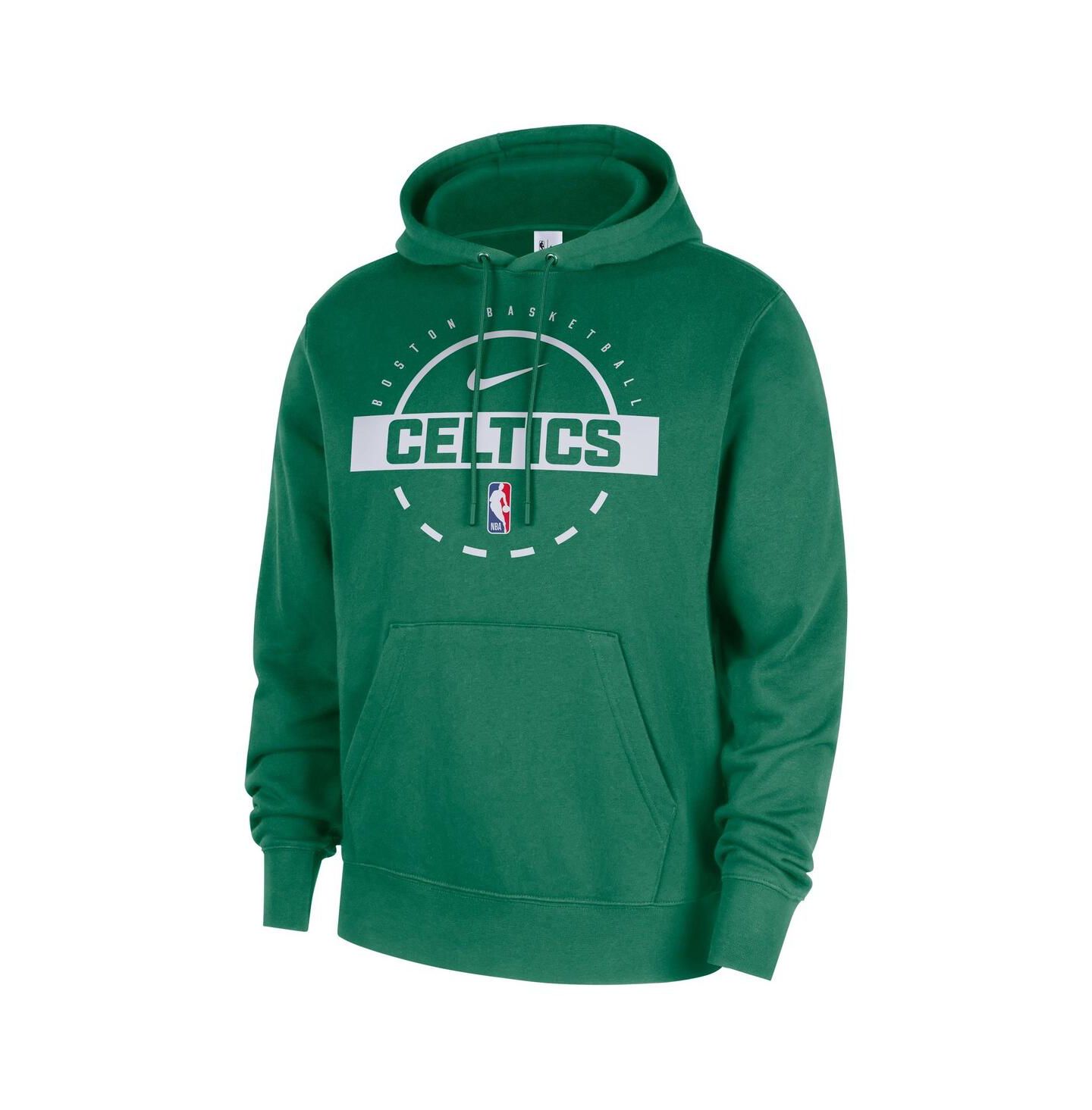 Мужское худи Nike Kelly Green Boston Celtics 2025/26 Authentic Practice Club Pullover — фото 2