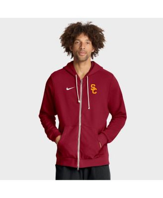 Nike - Men's Cardinal USC Trojans 2025 Sideline Standard Issue Dri-FIT Full-Zip Hoodie