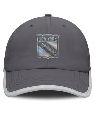 Women's Charcoal New York Rangers Fundamental Reflector&nbsp;Adjustable Hat