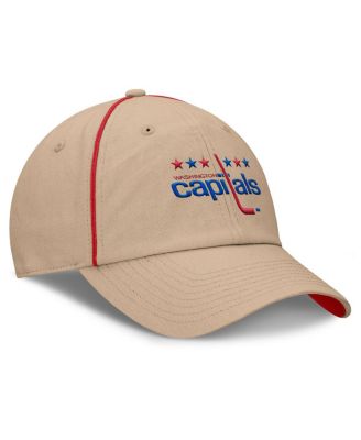 Men's Tan Washington Capitals Heritage Setoff Adjustable Hat