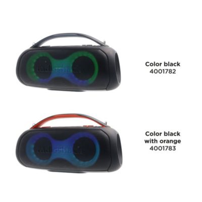 Bluetooth Speaker 20W IPX5 Black/Grey RGB 3600mAh