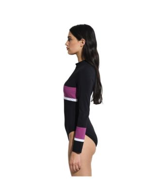 Women's Aqua Chic Long Sleeve One Piece