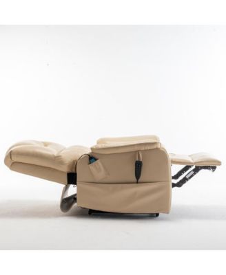 Lounge chair lift chair relax sofa chair sitting room furniture sitting room power supply elderly electric lounge chair (180 degree lying flat)