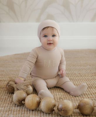 Boys Print Embroidered Footie