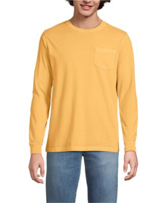 Mens Tall Long Sleeve Pocket Sun Faded Super-T Tee