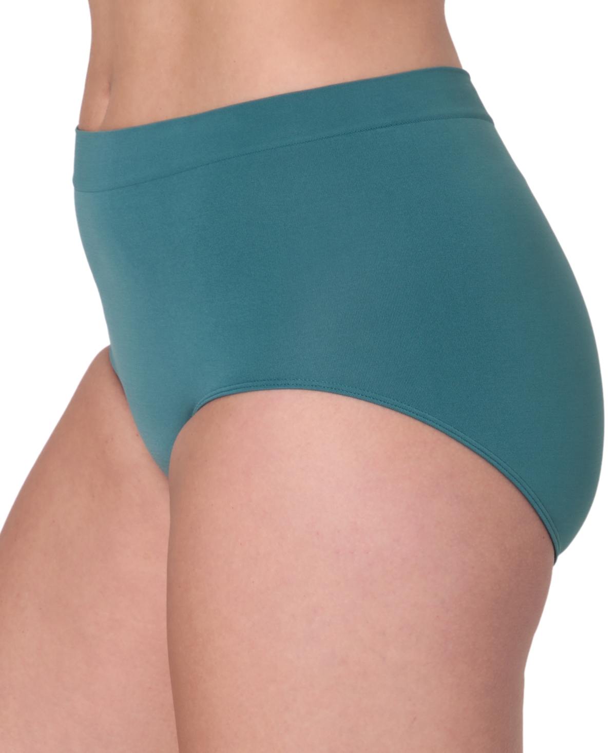 Bali One Smooth U All Over Smoothing Brief Underwear 2361 In Green