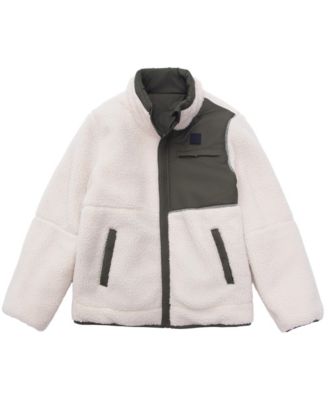 Little and Big Boys' Reversible Lightweight Fleece Jacket