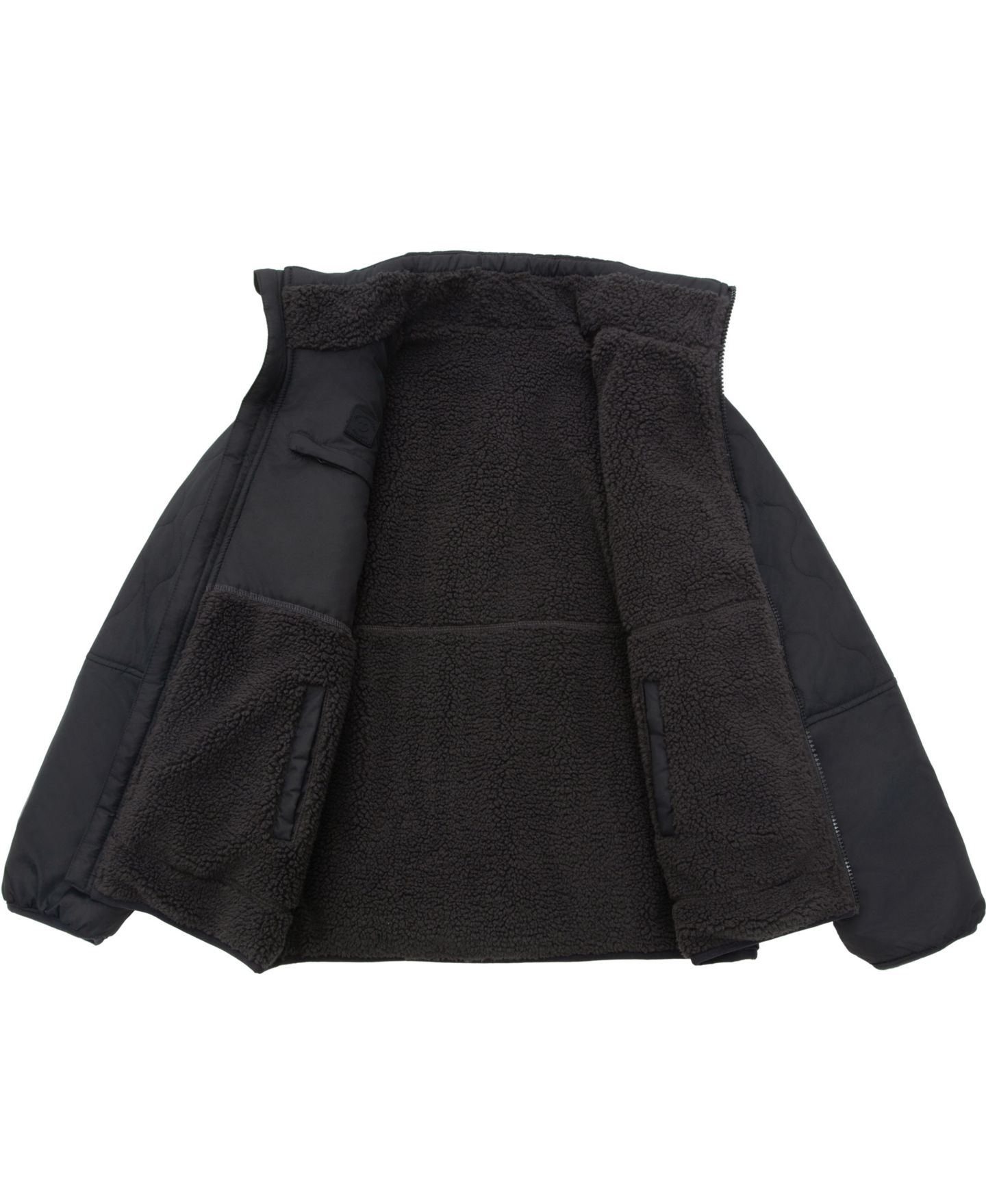 Куртка Rokka&Rolla Reversible Lightweight Fleece для мальчиков, цвет: Чёрный — фото 8