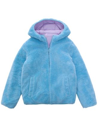 Little and Big Girls' Reversible Fleece Jacket