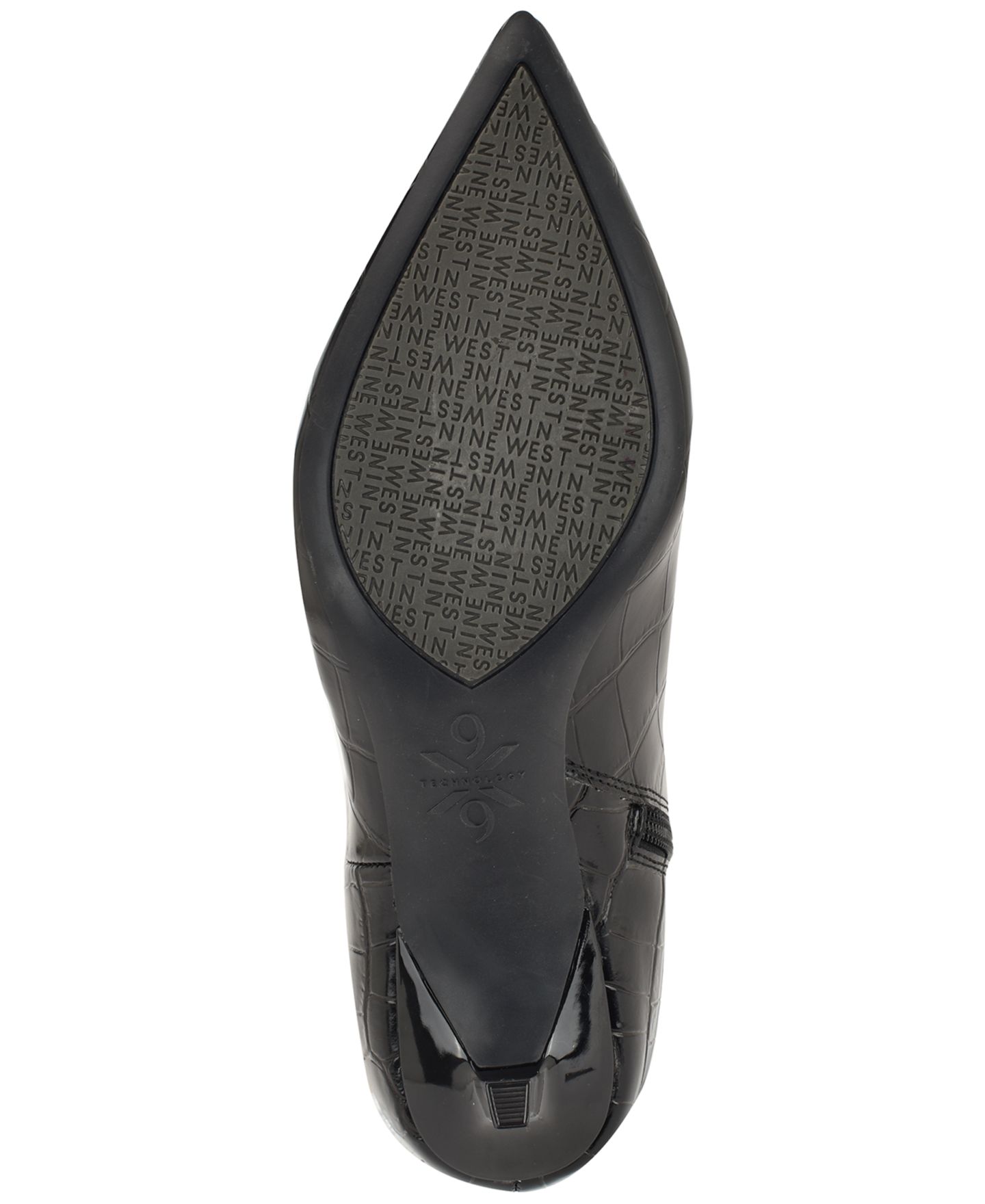 Женские ботинки Nine West Kimdee 9X9 Tall Stiletto Dress Boots Regular & Wide Calf, цвет: Чёрный — фото 5