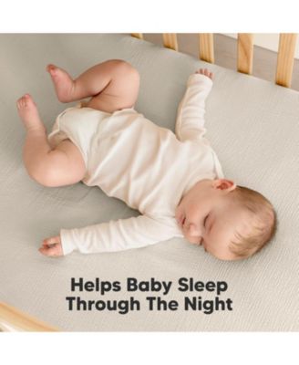 Lyra Muslin Crib Sheets for Boys, Girls, 2pk 52x28 Cotton Baby Crib Mattress Sheets Fitted, Soft, Breathable