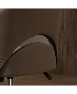 Swivel Office Chair Rock Computer Chair w/ Adjustable Height,