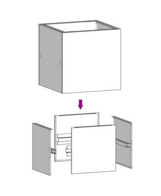 Medium Corten Steel Decorative Inlay Planter