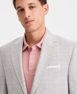 Men's Classic-Fit Linen-Blend Blazer