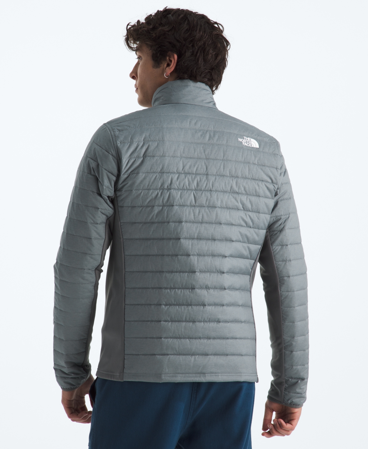 The North Face Canyonlands Water Repellent Hybrid Jacket In Gray