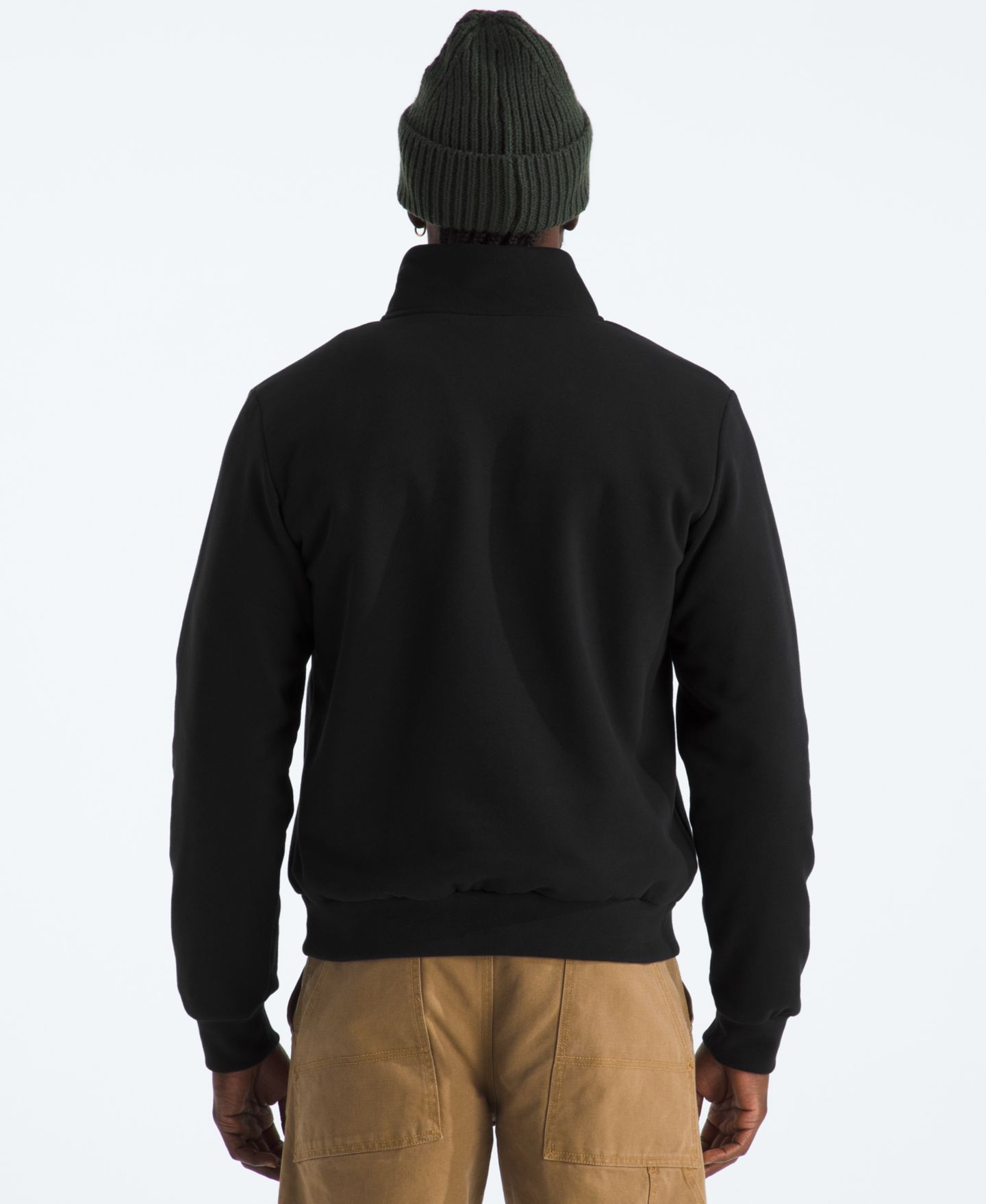 Мужская толстовка The North Face Evolution Simple Dome Quarter Zip, цвет: Чёрный — фото 3