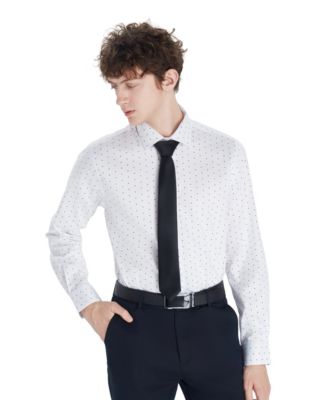Men's Even Dot Print Dress Shirt, Macy's Exclusive