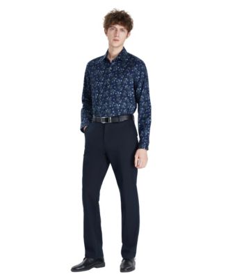Men's Tossed Bouquet Print Dress Shirt, Macy's Exclusive