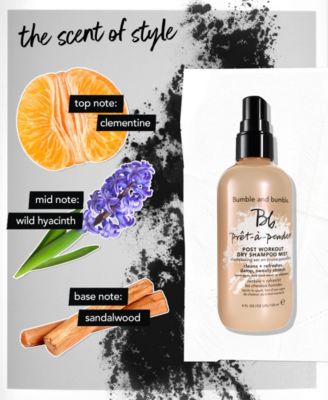 Pr&ecirc;t-&agrave;-powder Post Workout Dry Shampoo Spray Mist, 4 oz. 