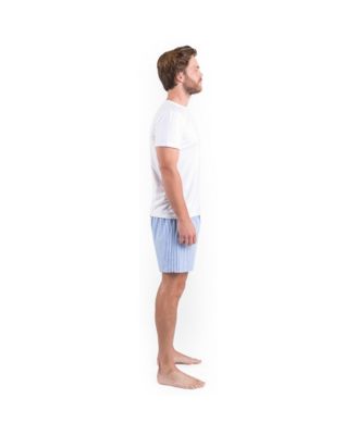 Men's Men s Organic Cotton Poplin Pajama Boxer Shorts