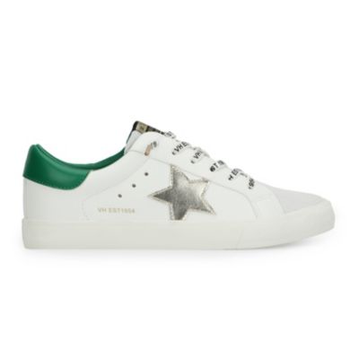 GRANDE - WHITE GOLD GREEN POP Women's's Sneaker by