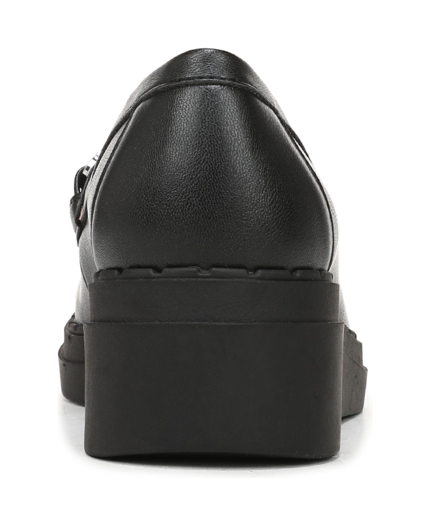 Женские туфли LifeStride Dolce-Bit Wedge Loafer, цвет: Чёрная искусственная кожа — фото 3