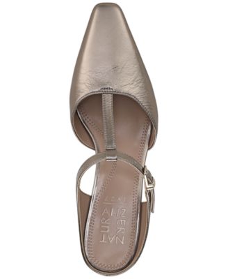 Women's Gem Mary Jane T-Strap Mule Pumps