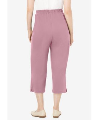 Plus Size 7-Day Knit Capri