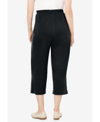 Plus Size 7-Day Knit Capri