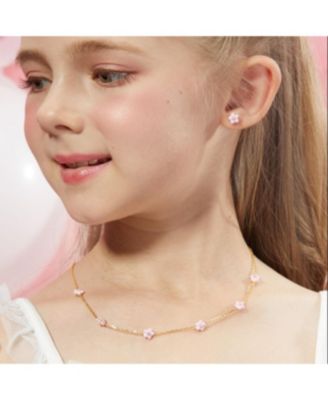 Petit Daisy Pink Earrings