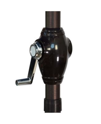 9-Foot Aluminum Market Patio Umbrella