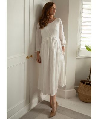 Maternity Tiffany Rose Isla Ribbed Jersey Dress