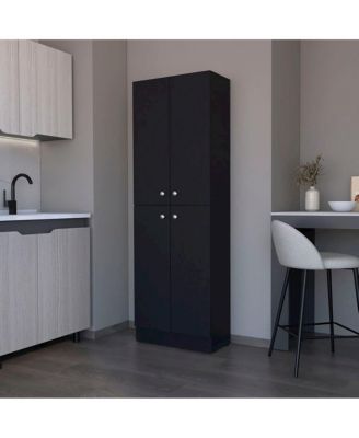 Coahoma Freestanding Modern Kitchen Pantry Cabinet