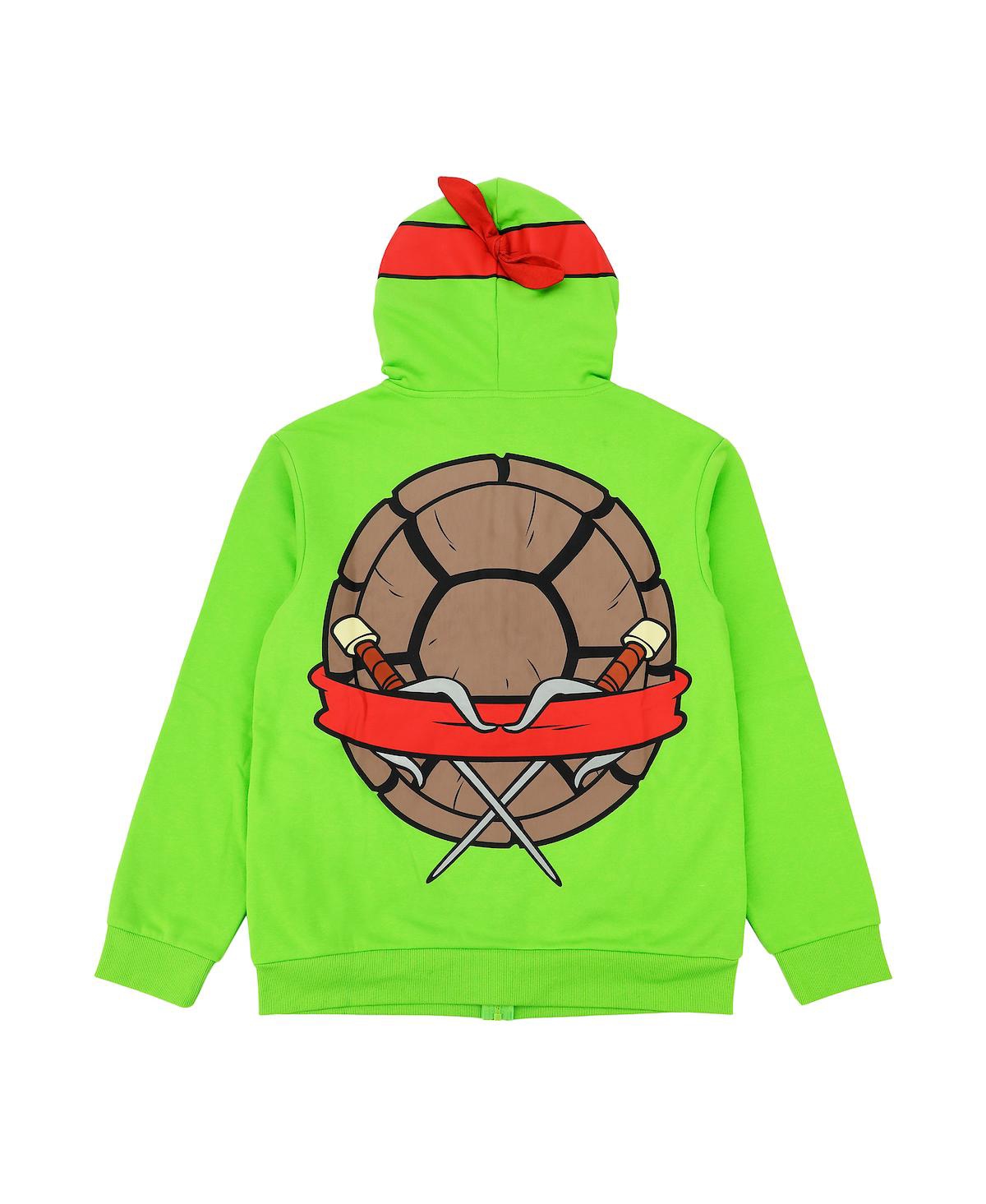 Teenage Mutant Ninja Turtles Raphael Long Sleeve Men's Green Cosplay Hoodie