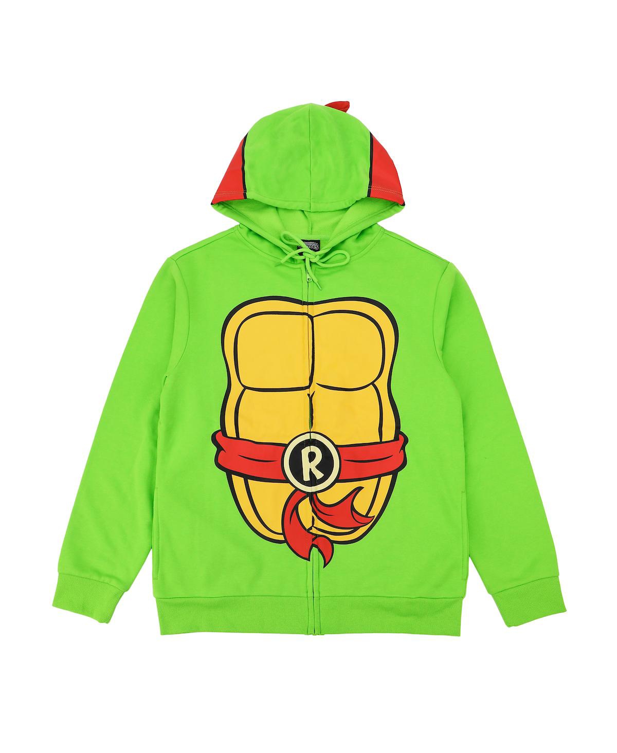 Teenage Mutant Ninja Turtles Raphael Long Sleeve Men's Green Cosplay Hoodie