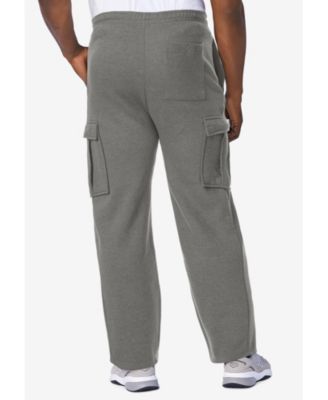 Big & Tall Fleece Cargo Sweatpants