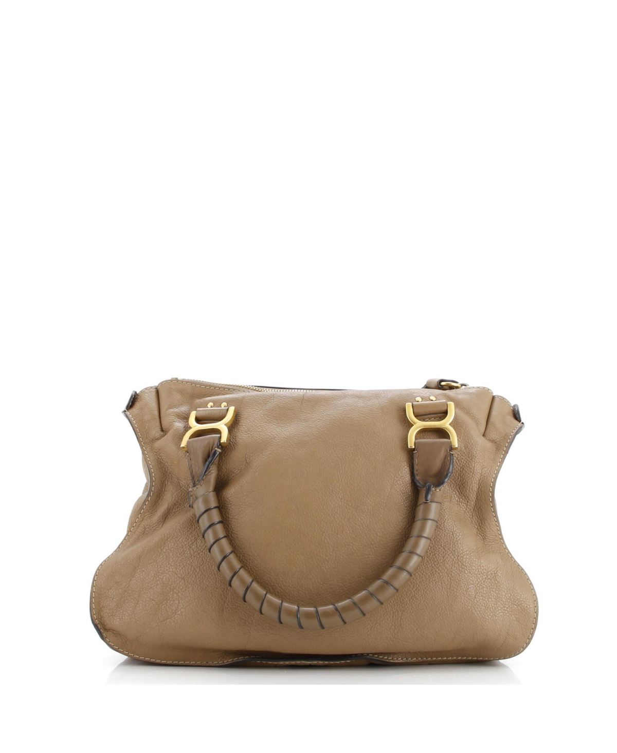 Pre-Owned Chloe Medium Marcie Satchel Leather