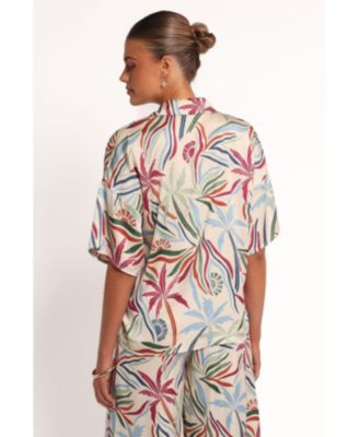 Women's Illoura Short Sleeve Shirt - Tahitian Tide