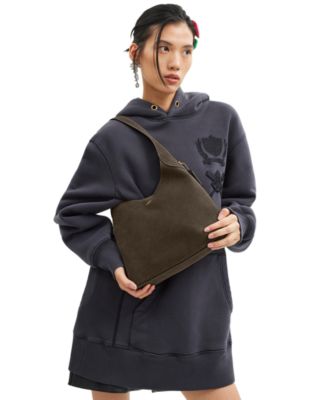 Brooklyn Small Suede Shoulder Bag 28