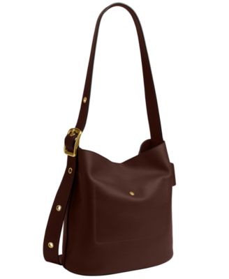 Bleecker Large Leather Bucket Bag 