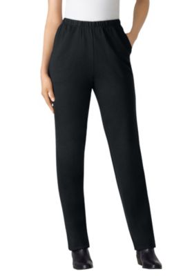 Women's Within Straight-Leg Stretch Ponte-Knit Pull-On Pants